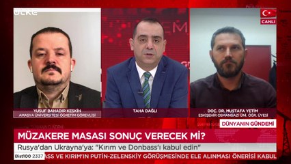 Dünyanın Gündemi - Yusuf Bahadır Keskin | Mustafa Yetim | 7 Nisan 2022