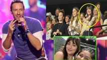 Chris Martin suddenly said thank you to Dakota Johnson - when she came cheering for him in Mexico