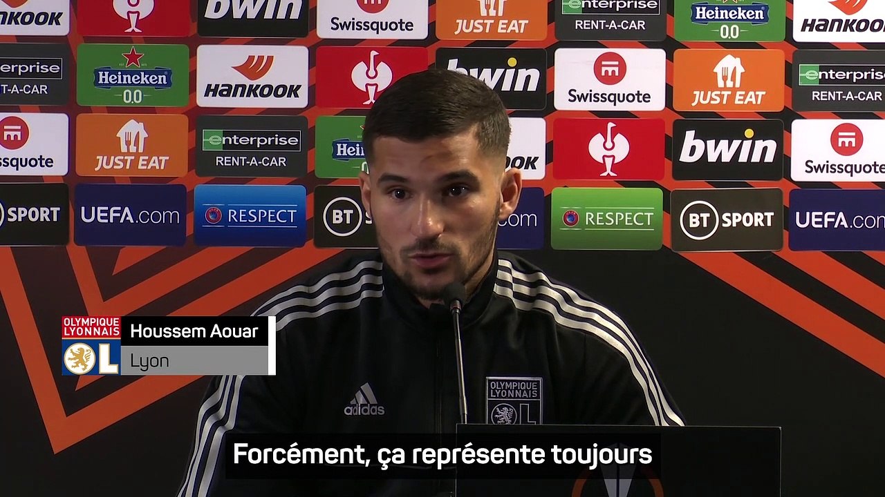 Houssem Aouar : “C'est toujours beau de jouer ce genre de match"
