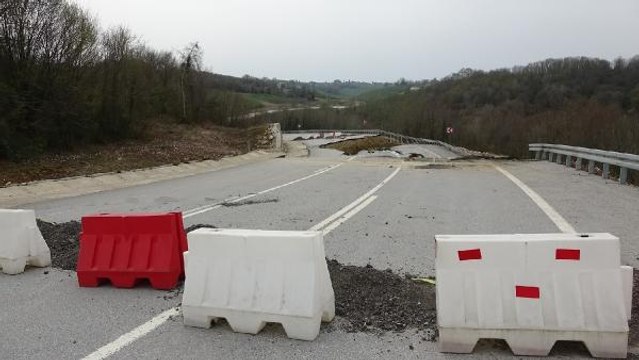 KARADENİZ SAHİL YOLU'NUN KAPATILAN BÖLÜMÜ, BAYRAMDAN SONRA AÇILACAK