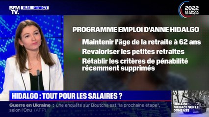 Présidentielle 2022: les propositions d'Anne Hidalgo sur l'emploi