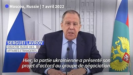 La Russie accuse l'Ukraine de revenir sur ses propositions faites aux pourparlers d'Istanbul