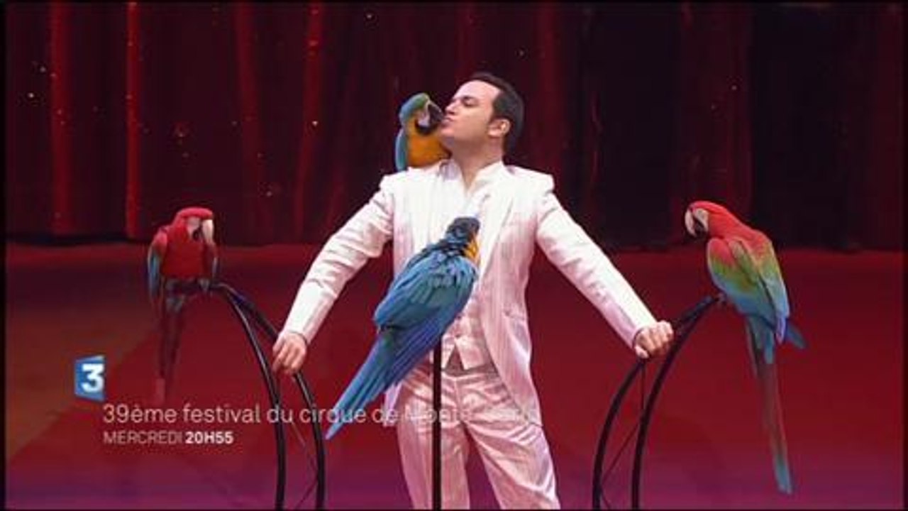 Bande-annonce - 39e Festival international du Cirque de Monte-Carlo (France 3) Mercredi 23 décembre