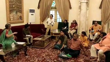 यूनेस्को की टीम ने हैरिटेज संरक्षण पर लोगों से की बात