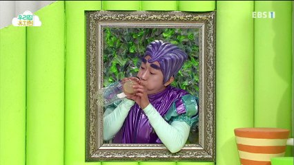 생방송 우리집 유치원 - 풍선 배드민턴 놀이_#002