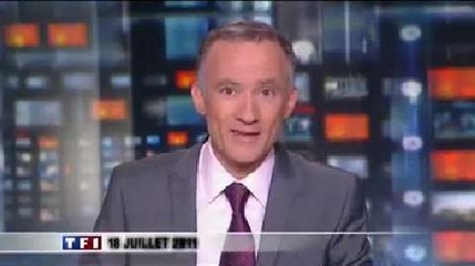La première de Gilles Bouleau au 20h de TF1