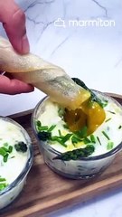 Oeufs cocotte aux asperges