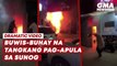 Buwis-buhay na tangkang pag-apula sa sunog sa New York | GMA News Feed