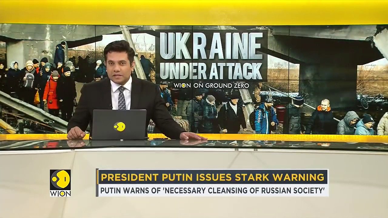 Kremlin President Vladimir Putin delivers stark warning to West  Russia-Ukraine Conflict  WION