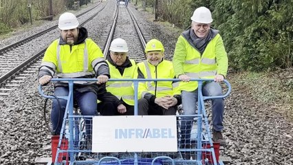 Lillois : le chantier du RER avance à bon train