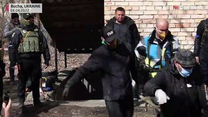 NoComment : les découvertes macabres se poursuivent à Boutcha