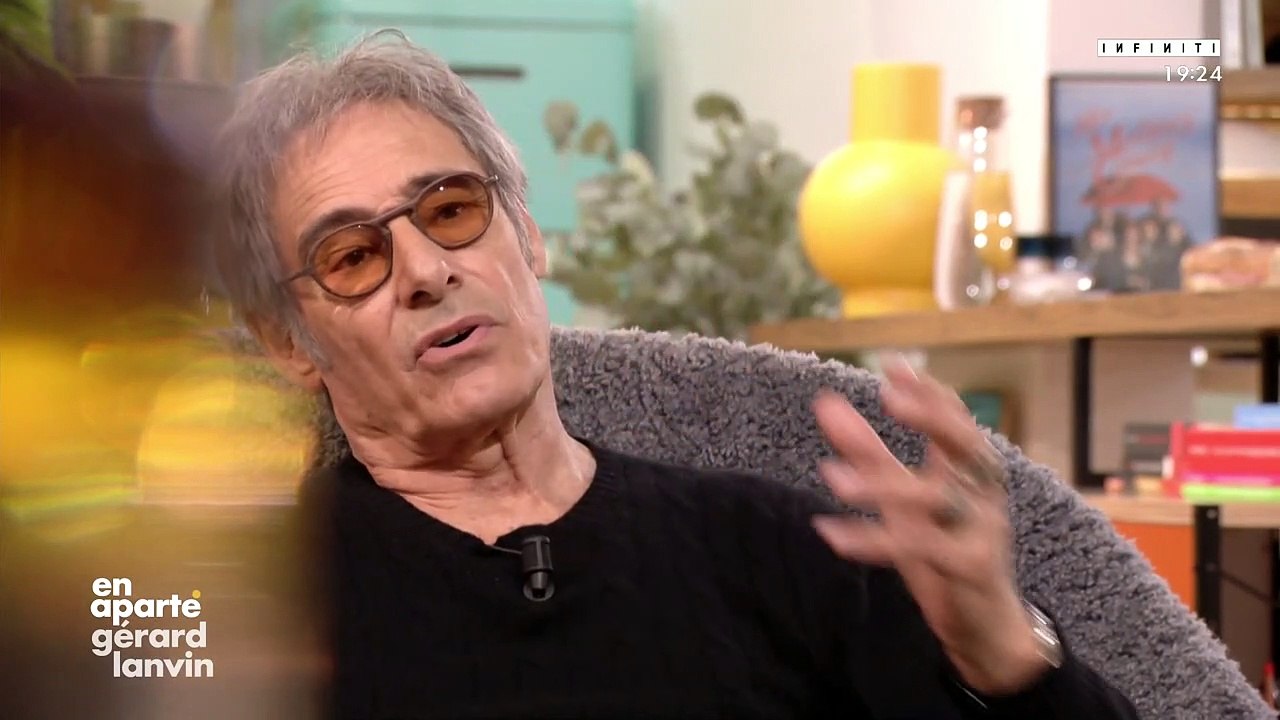 Gérard Lanvin dans l'émission "En Aparté", sur...
