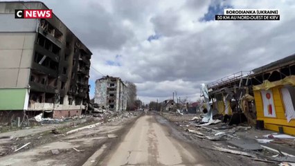 Borodyanka, ancien village paisible au nord-ouest de Kiev devenu cité dévastée