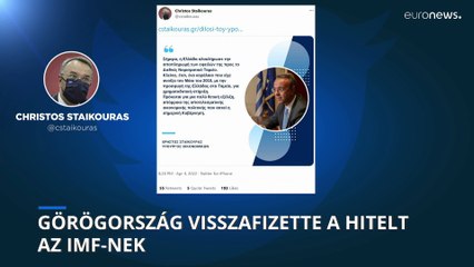 Görögország visszafizette adósságát a Nemzetközi Valutaalapnak