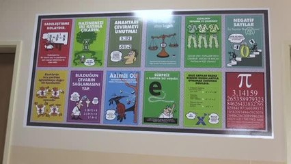 Iğdırlı öğrenciler matematiği "Matematik Sokağı"nda öğreniyor