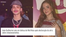 João Guilherme opina sobre 'ficada' de Mel Maia com funkeiro: 'Deixem beijar em paz'