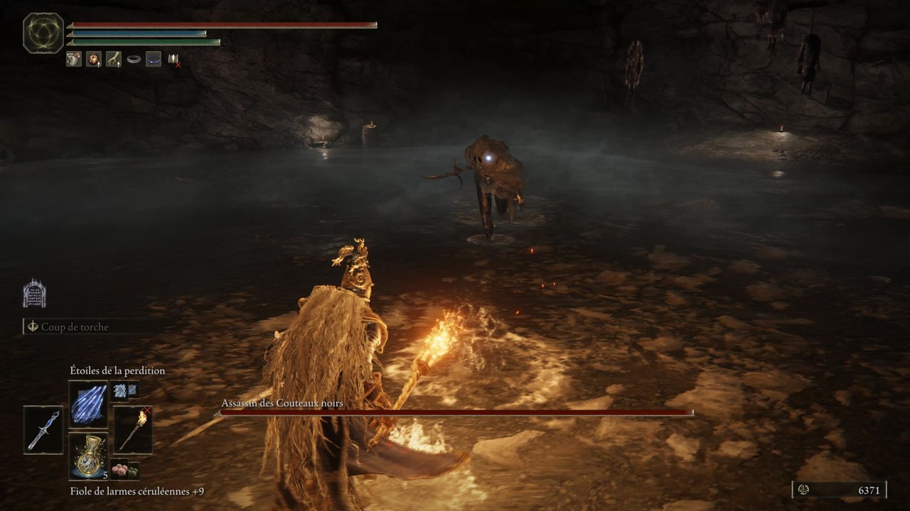 Elden Ring : Boss Assassin invisible avec la Torche de Sentinelle