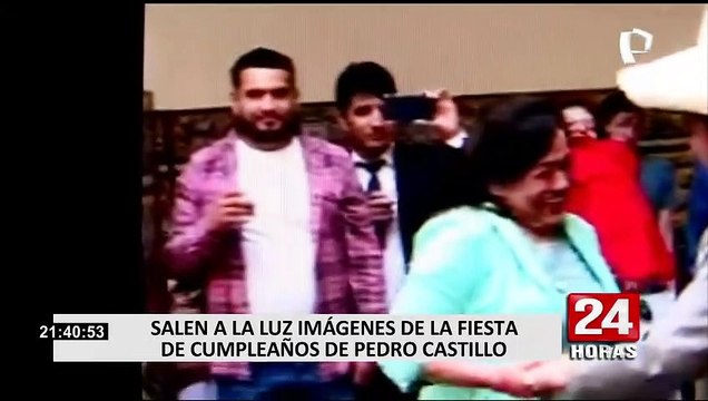Pedro Castillo celebró su cumpleaños con personajes que hoy son prófugos de la justicia