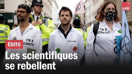 Les scientifiques se rebellent