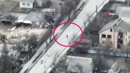 Rus ordusunun Bucha'da bir sivili vurma anı ortaya çıktı