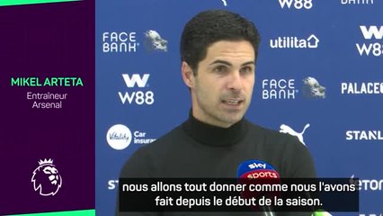 Arsenal - Arteta : “L'équipe est celle qu'elle est”