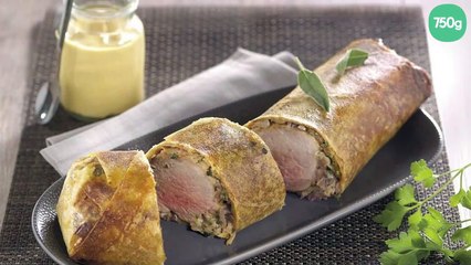 Filet mignon de porc en croûte