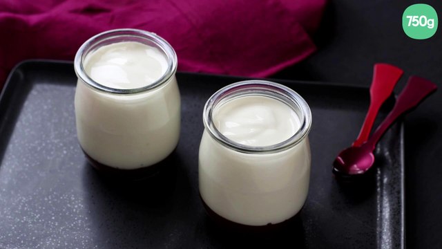 Yaourts maison à la crème de marrons