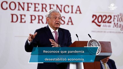 Pandemia de Covid fue el mayor reto del gobierno, ahora es la invasión de Rusia a Ucrania: AMLO