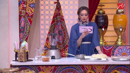 شوربة الشعرية وعصير قمر الدين في مطبخ أهلا بالستات في رمضان