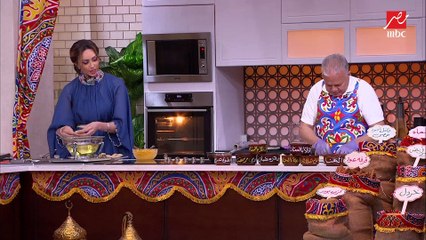 كنافة وقطايف بقمر الدين مع الشيف حسن في أهلا بالستات