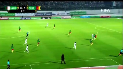 L'énorme occasion ratée de Youcef Belaïli face au Cameroun qui coûte la qualification au Mondial !