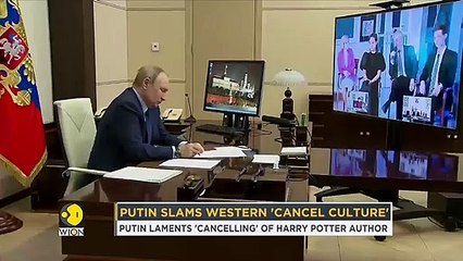 Russian President Vladimir Putin says that the West is trying to cancel Russian culture  WION