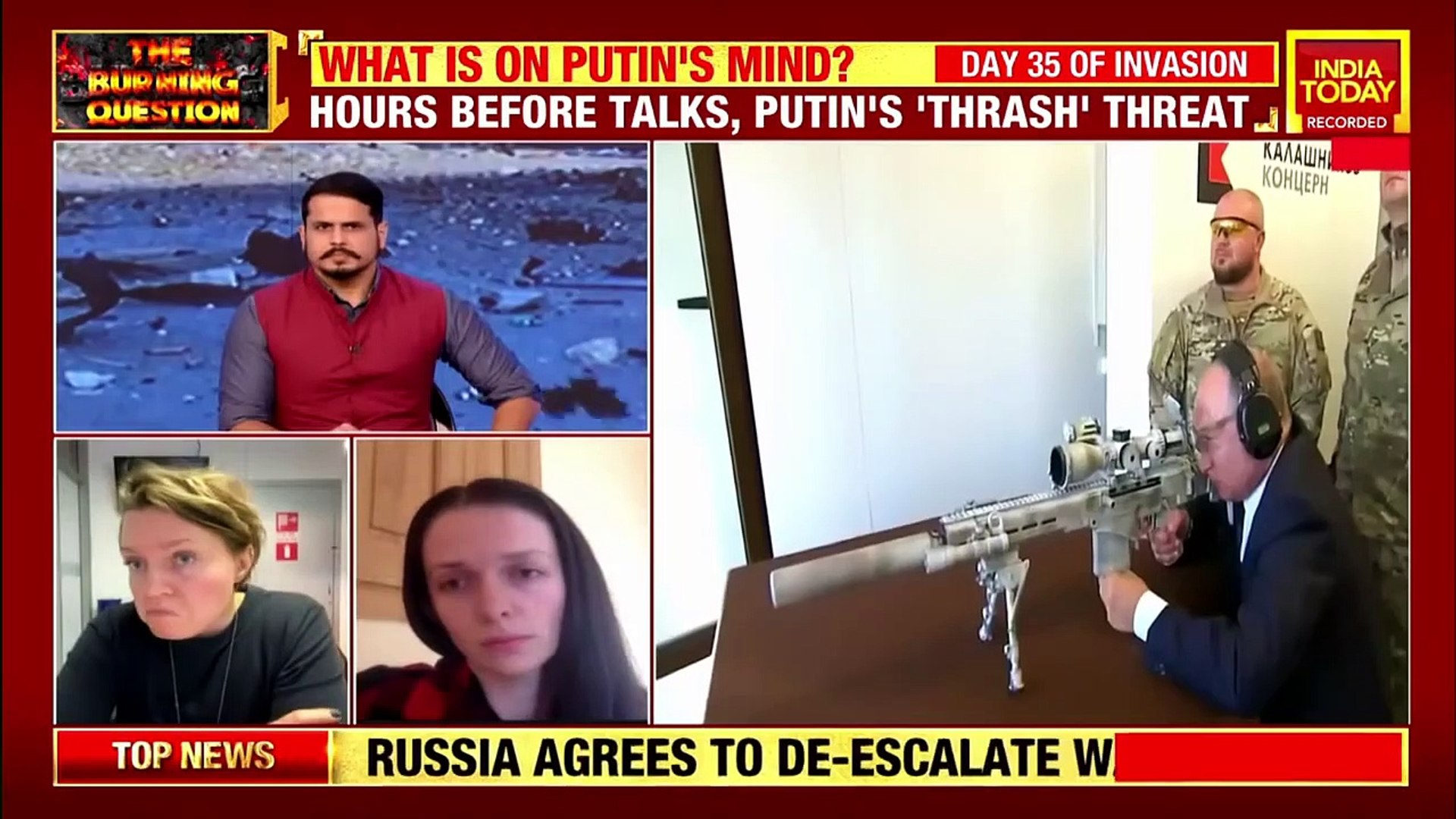 ⁣Russia-Ukraine War LIVE Updates  Day 35 Of Putin's Invasion  Ukraine War Live  India Today Live