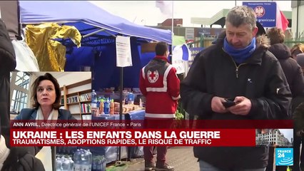 Les enfants, premières victimes de la guerre en Ukraine