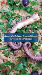 Arroz de Polvo - Quem Não se Arrisca não Petisca! #Shorts