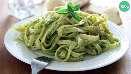 Tagliatelles à la crème à l'ail des ours