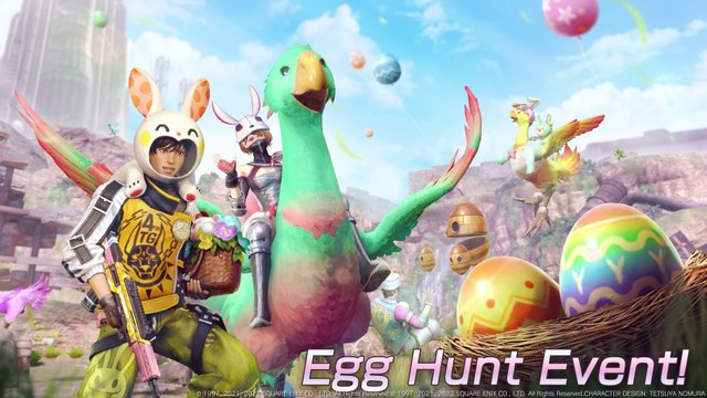 Final Fantasy VII : The First Soldier - Evènement chasse aux œufs de Pâcques