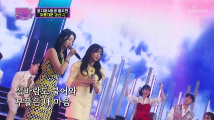 트롯바비 자매♡ 화음에 내 귀는 힐링 중 ‘아름다운 강산’♪ TV CHOSUN 220405 방송