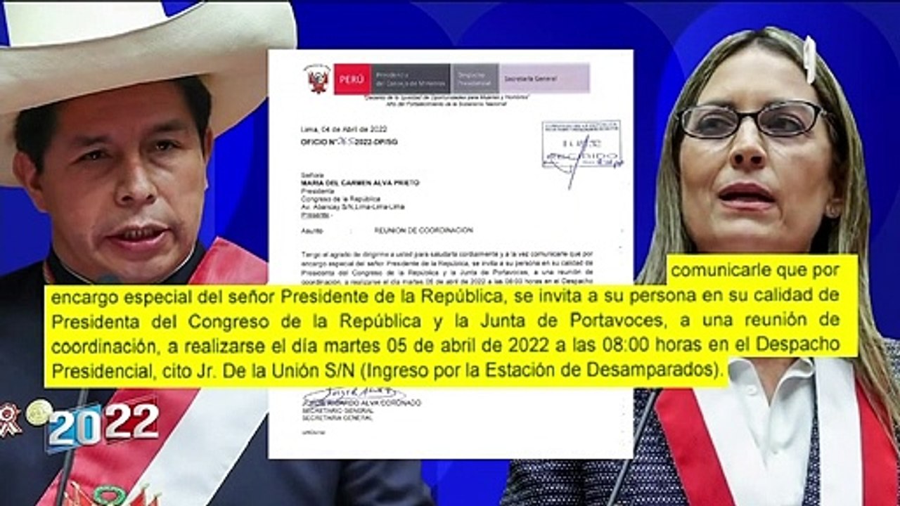 El presidente Pedro Castillo ofrecerá Mensaje a la Nación en los próximos minutos