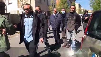 Firenze, nuova occupazione dell'immobile di viale Corsica. Interviene la polizia