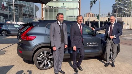Volvo lancia a Milano il car sharing elettrico ELEC3City