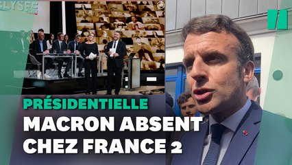 Macron "ira sur France 2" "soit avant le premier tour soit entre deux tours"