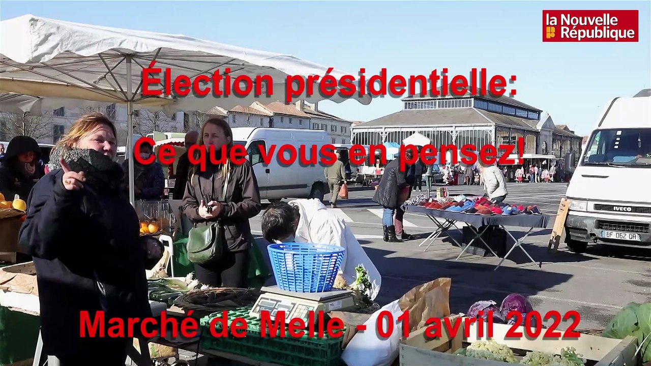 VIDEO. L’élection présidentielle vue du marché de Melle
