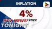 PH inflation rate rises to 4% in March 2022
