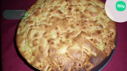Gâteau aux pommes savoureux