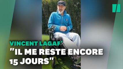 Vincent Lagaf' en fauteuil roulant pour encore 15 jours après un accident de moto