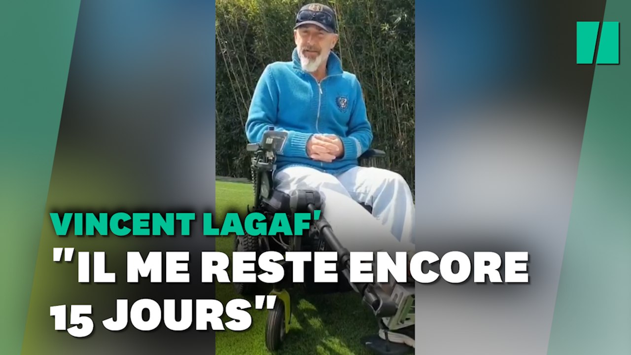 Vincent Lagaf' en fauteuil roulant pour encore 15 jours après un accident de moto