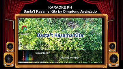 Dingdong Avanzado Basta't Kasama Kita Karaoke PH