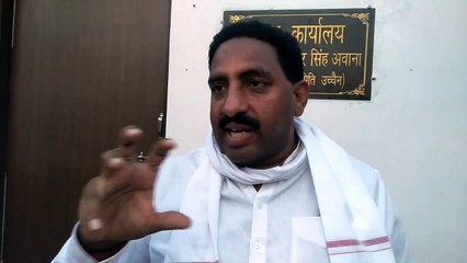 सड़क निर्माण में गड़बड़ी पर विरोध में विधायक जोगिन्दर सिंह अवाना