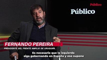 Fernando Pereira, ¿Qué experiencias se lleva de cómo actúa la izquierda en España?